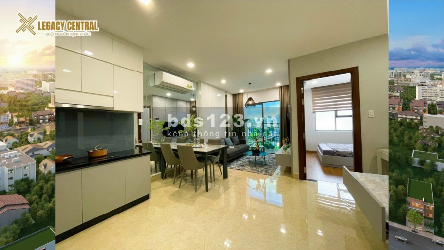Chỉ thanh toán 225 triệu nhận nhà ngay, tại TT TP. Thuận An, Bình Dương, ưu đãi cực lớn từ chủ đầu tư