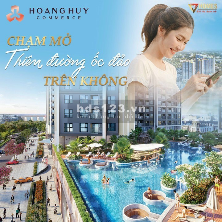 Hoàng Huy Commerce - an yên hưởng thụ, sở hữu hệ thống hơn 50 tiện ích nội khu