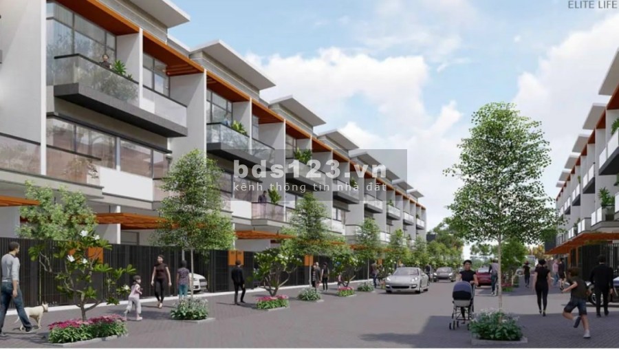 Nhà phố xây sẳn, bàn giao thô hoàn thiện mặt ngoài, ngân hàng hỗ trợ vay đến 70%