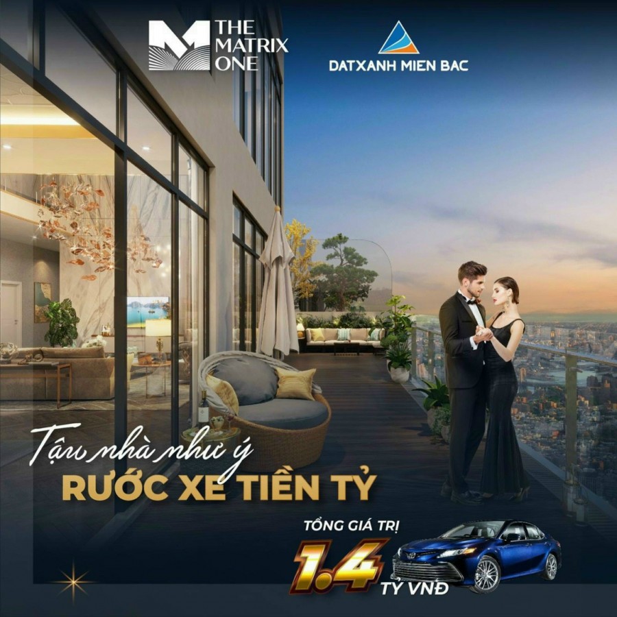 The Matrix One Căn hộ chung cư hạng A, phiên bản giới hạn, 2PN, 3PN, Dual Key