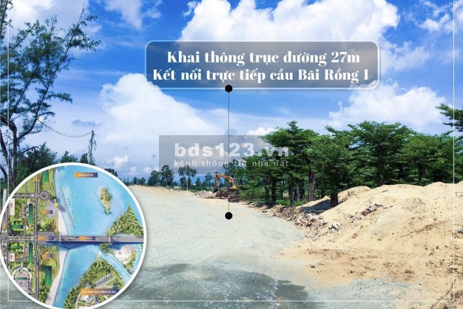 10 Suất ngoại giao đầu tiên của Dự án Khu đô thị mới ven sông Cổ Cò ngay bãi tắm Viêm Đông Nam
