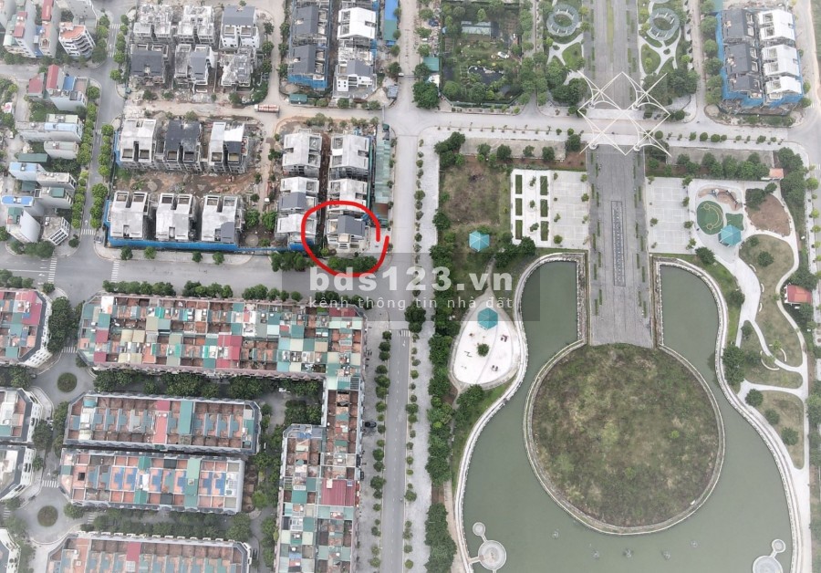 Bán biệt thự B01-11 giá 12 tỷ, căn góc nhìn ra hồ Cây Đàn, Biệt thự Đô Nghĩa, Dương Nội