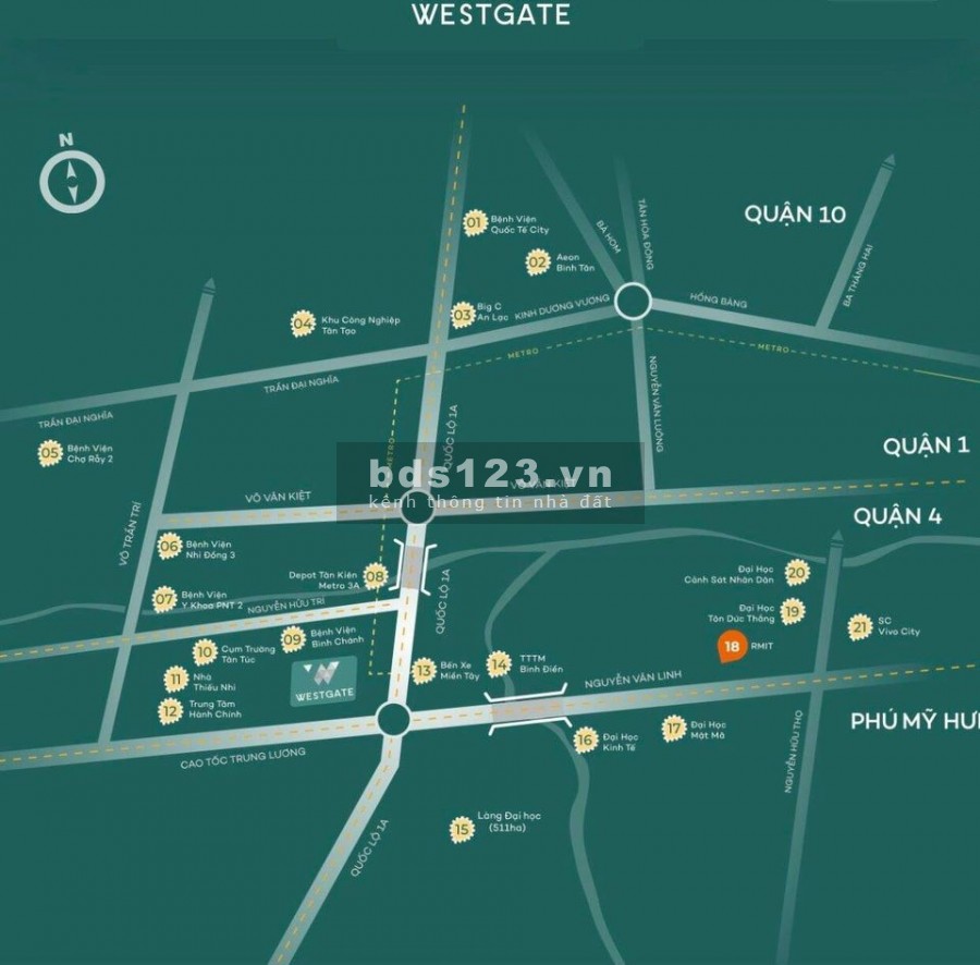WestGate 2PN, 2Wc với 30% trả dài trong 2 năm, CK ngay 5%, tặng 15 chỉ vàng tặng gói nội thất 100tr