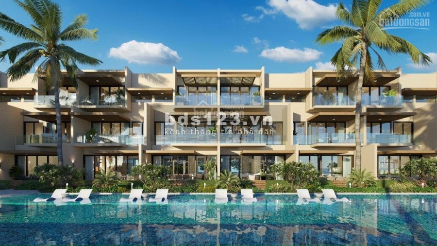 Chỉ 6 tỷ 9 sở hữu ngay nhà phố mặt biển Mũi Kê Gà, Phan Thiết đẳng cấp, ÂHNG 75% ,sổ lâu dài