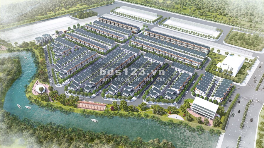 Nhà phố ven sông chỉ có tại elite life