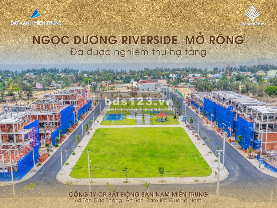 Lô Đất Ngọc Dương Tropical Palm, khí hậu mát mẻ quanh năm, diện tích 100 m2, chiết khẩu 3%