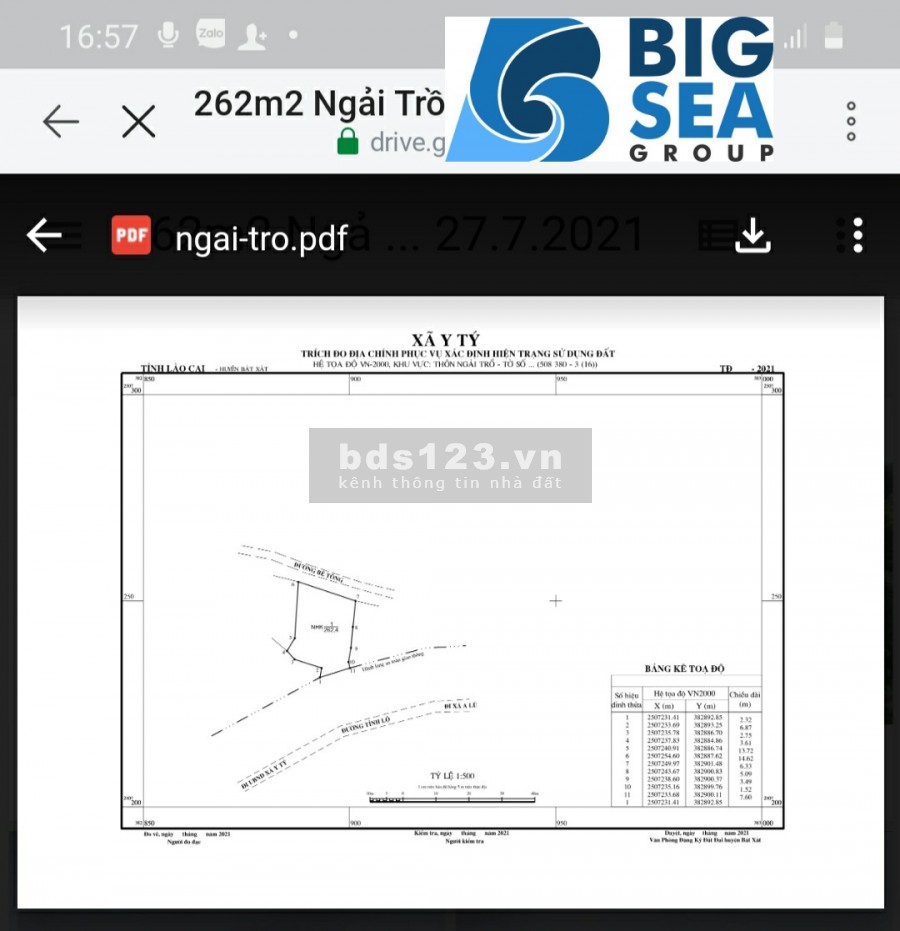 Bán BDS Y Tý hàng siêu hiếm, 262m2 trung tâm của trung tâm, 2 mặt tiền, tả luy âm view đẹp.