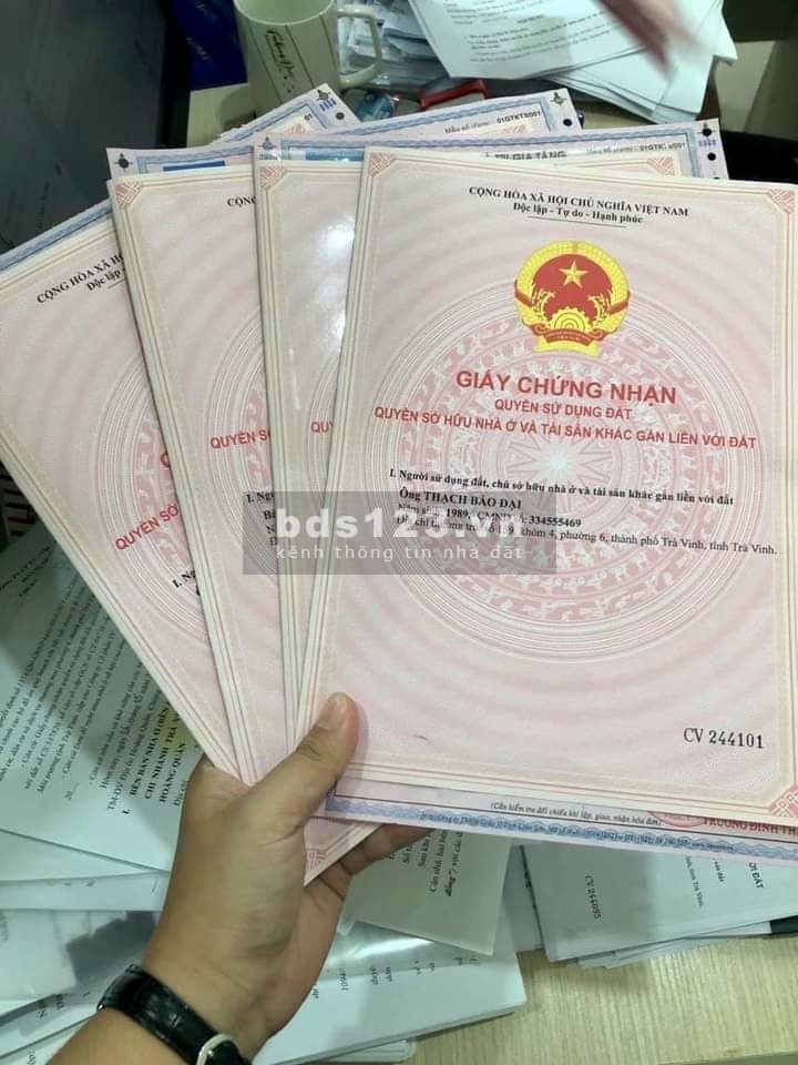 Nhà phố cao cấp nội thất thông minh phường 4, Trà Vinh, sổ hồng từng căn, sở hữu lâu dài