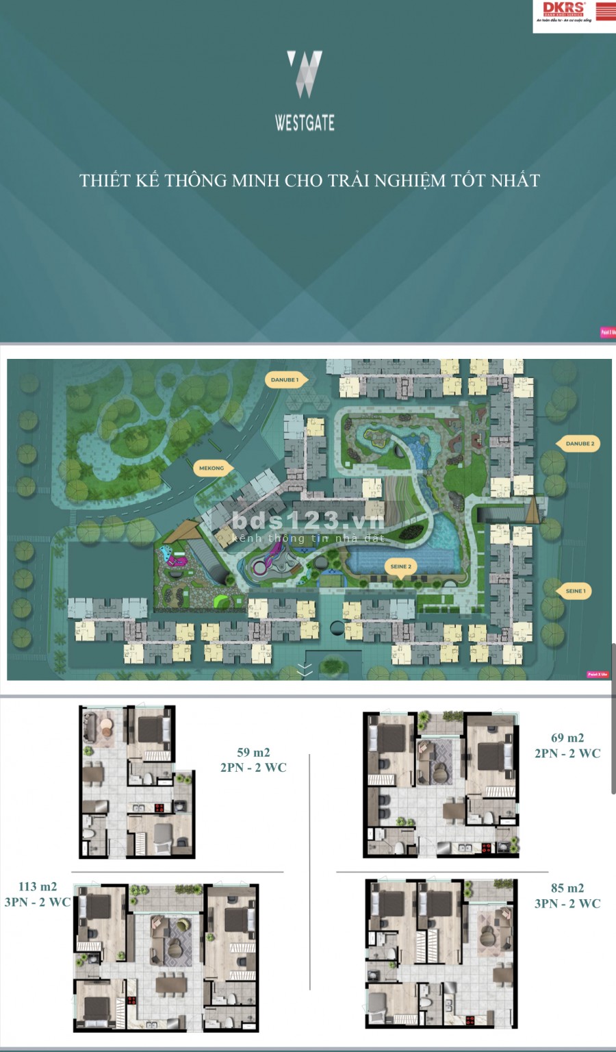 Mua căn hộ West Gate hoàn tiền ngay 100 triệu, ngân hàng hỗ trợ 70%, hỗ trợ 0% lãi
