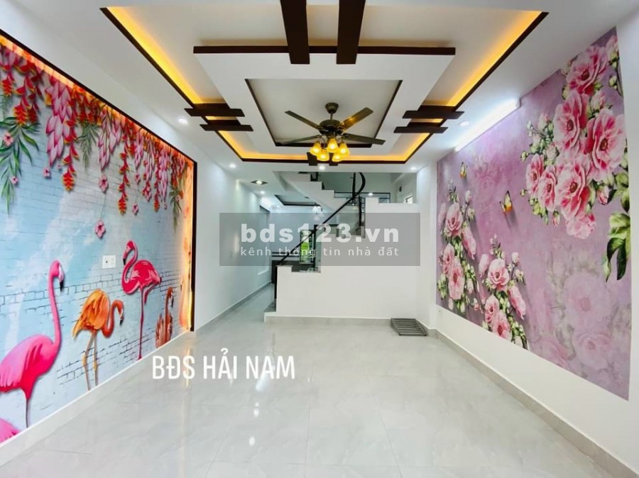 Chỉ với 1 tỉ 320 có ngay nhà 3 tầng 3 phòng ngủ ngõ rộng 3.5m đường Cát Linh Tràng Cát Hải An