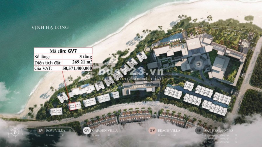 Chuyển nhượng căn biệt thự Intercon Hạ Long View Vịnh;0968129240