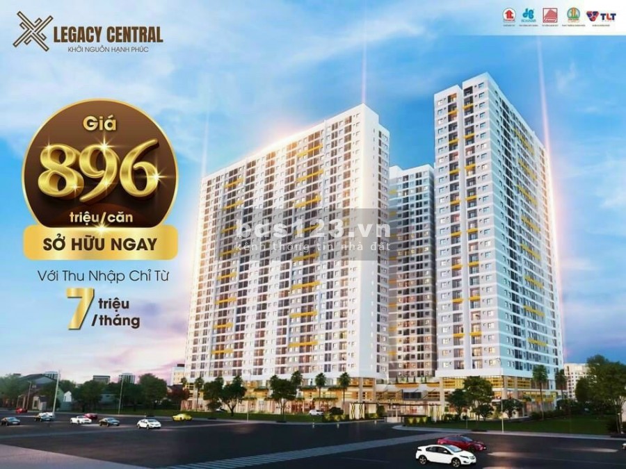 Cơ hội Vàng đầu tư với giá tốt nhất thị trường cùng Legacy central Thuận Giao Thuận An Bình Dương