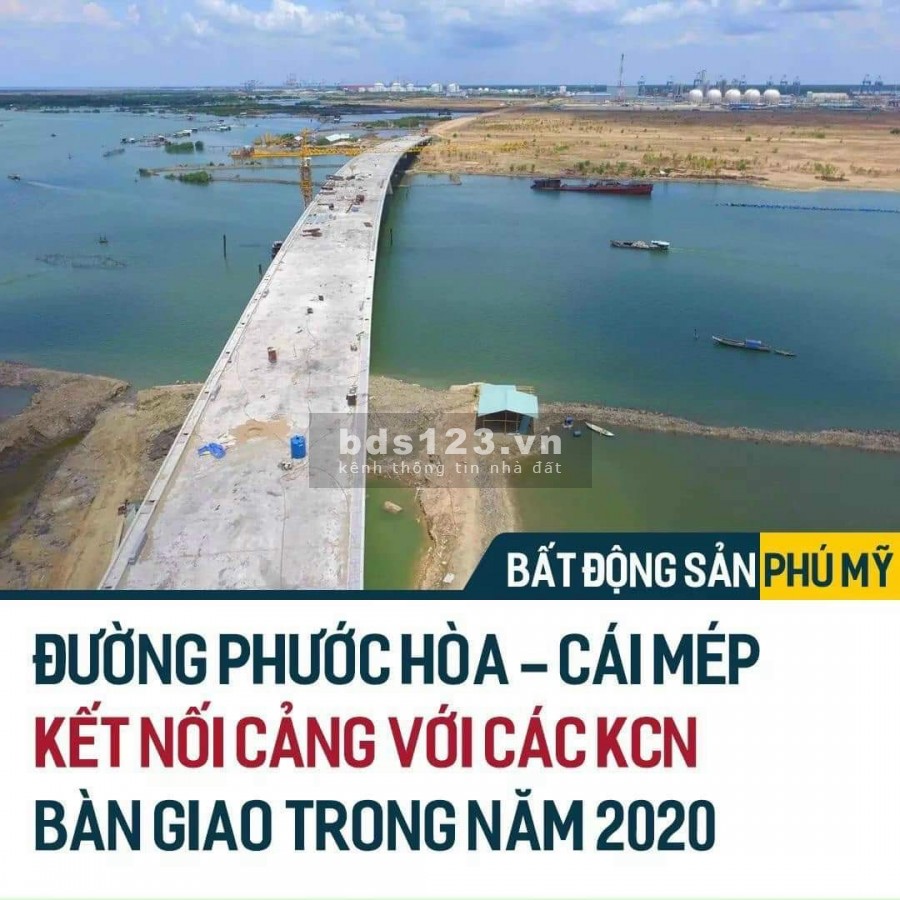 Đầu tư đất mùa dịch giá chỉ từ 600 triệu ngay khu cong nghiệp Phú Mỹ, BRVT