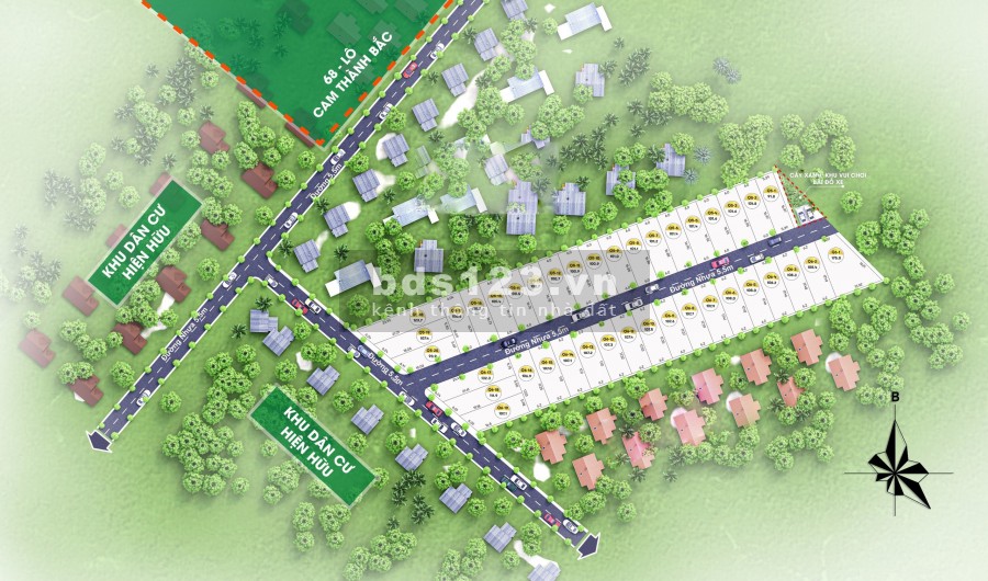 Bán đất nền Cam Thành Bắc, giá chỉ từ 6,9 triệu/m2, cách đầm 900m, cách QL 1A 500m