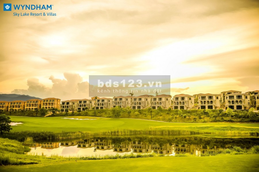 Biệt thự ven đô trong quần thể sân golf tại Hà Nội - Wyndham Sky Lake Resort & Villas