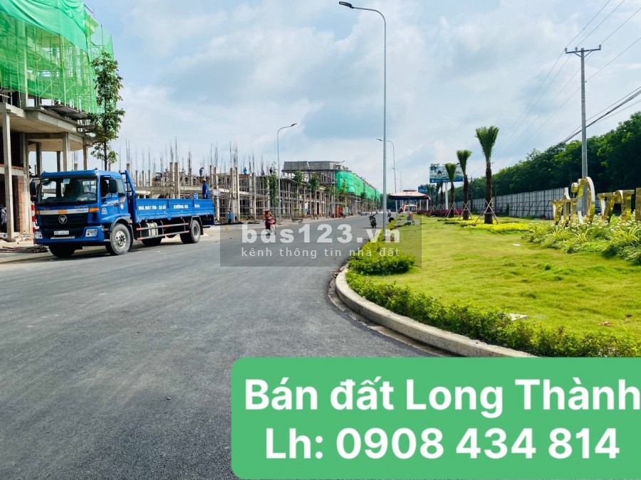 Bán đất nền long thành giá 1,8 tỷ/ lô, mặt tiền đường 769, sổ hồng thổ cư lh 0908 434 814