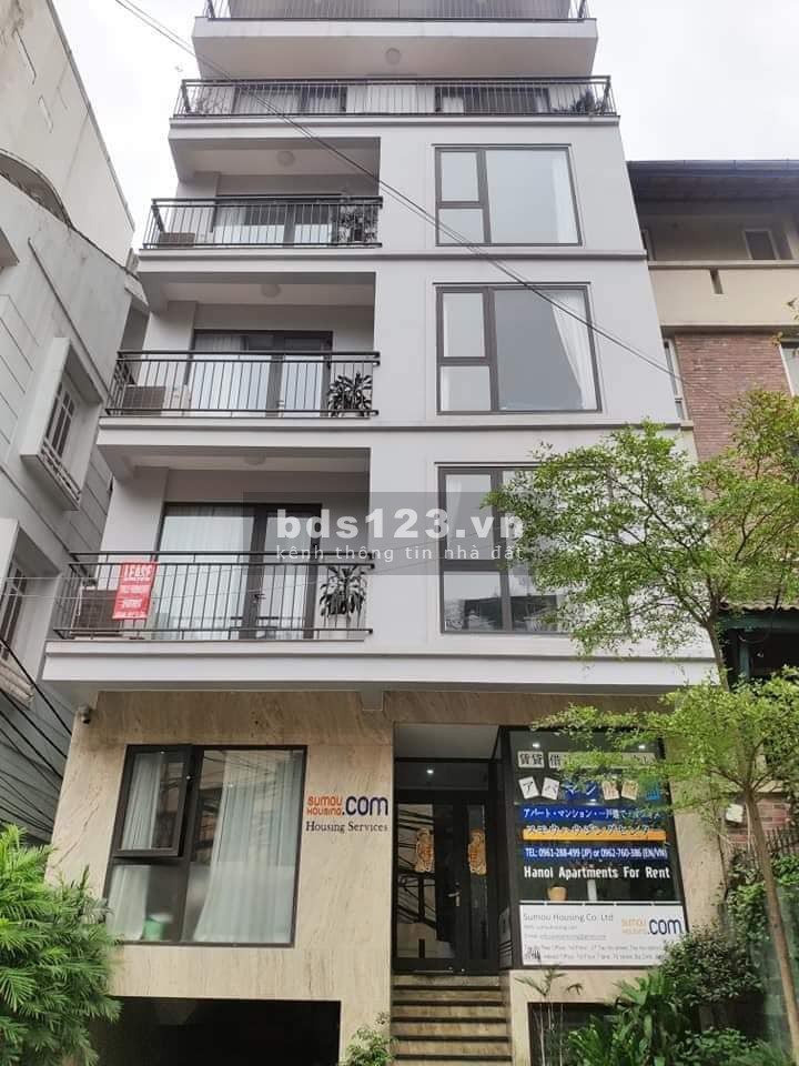 Tòa Apartment 8 tầng, mặt đường Tây Hồ Quảng An dòng tiền 13000USD/Th dt 200m2, giá 73 tỷ