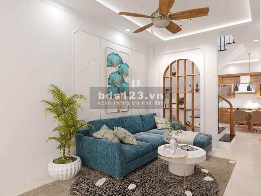 Bán Nhà Hồ Văn Chương dt 40m2, 4 tầng giá 4.65 tỷ tặng toàn bộ nội thất nhà mới