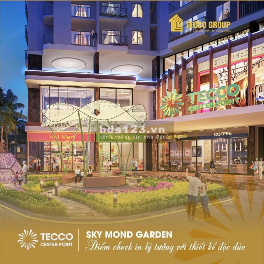 Chung cư Tecco Centre Point khu đô thị Bình Minh, tiện ích, thiết kế hiện đại