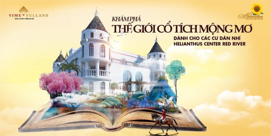 Trường quốc tế đầu tiên tại khu đô thị Helllianthus Center Red River, trang thiết bị đầu tư hiện đại