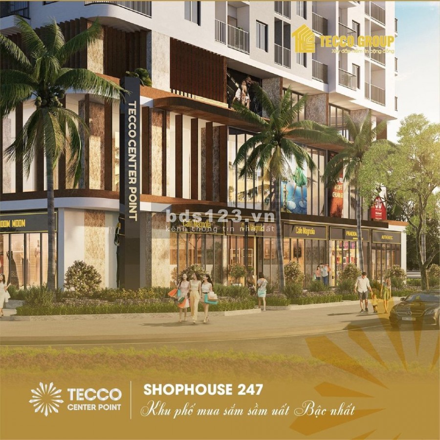 Chung cư Tecco Centre Point khu đô thị Bình Minh, tiện ích, thiết kế hiện đại
