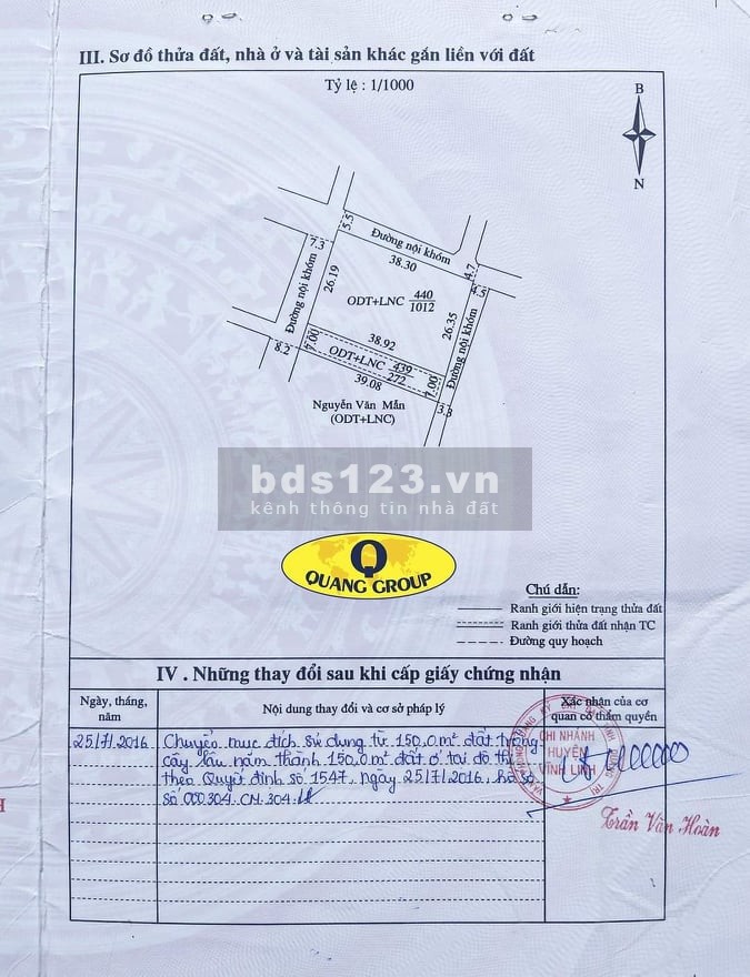 Đất biển ngay trung tâm thị trấn Cửa Tùng bán đất tặng nhà, lh 0977961500