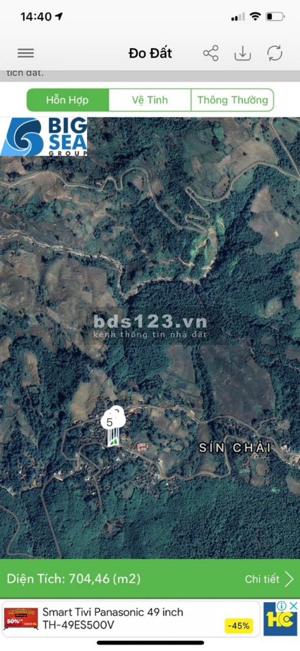 Bán Lô Đất diện tích sử dụng 655m2 Thôn Sìn Chải, ngay trung tâm, lh 0869968858