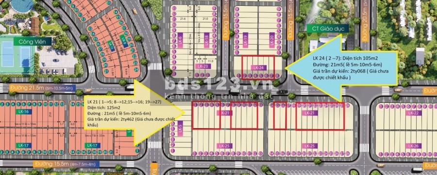 Nhận đặt chỗ trực tiếp block thông ra sông Cổ Cò, giá đầu tư giai đoạn 1