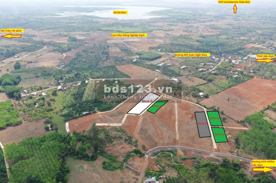 Chỉ cần 360 triệu sở hữu ngay vị trí đất nền tiềm năng Phú Mỹ, pháp lí rõ ràng