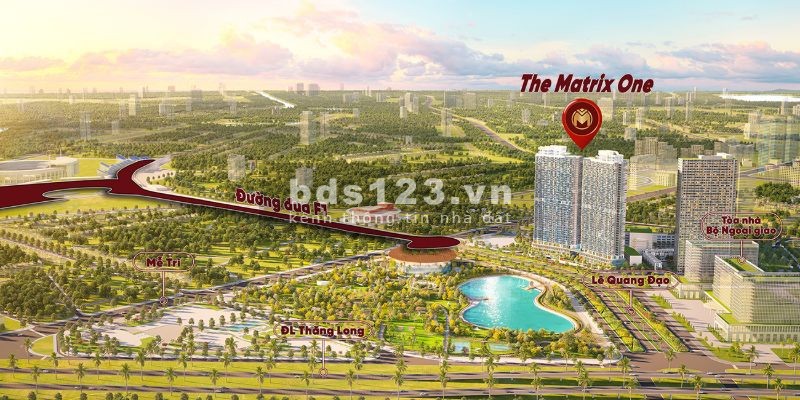 Bán căn hộ cao cấp cc The Matrix One chiết khấu 11.5%, hỗ trợ lãi 0%, lh 0978749966