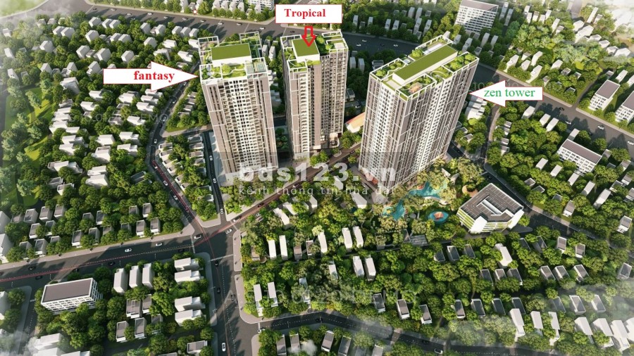 Trực tiếp chủ đầu tư - Bán căn góc 3 PN dự án chung cư Feliz Homes vay NH LS 0% trong 18 tháng