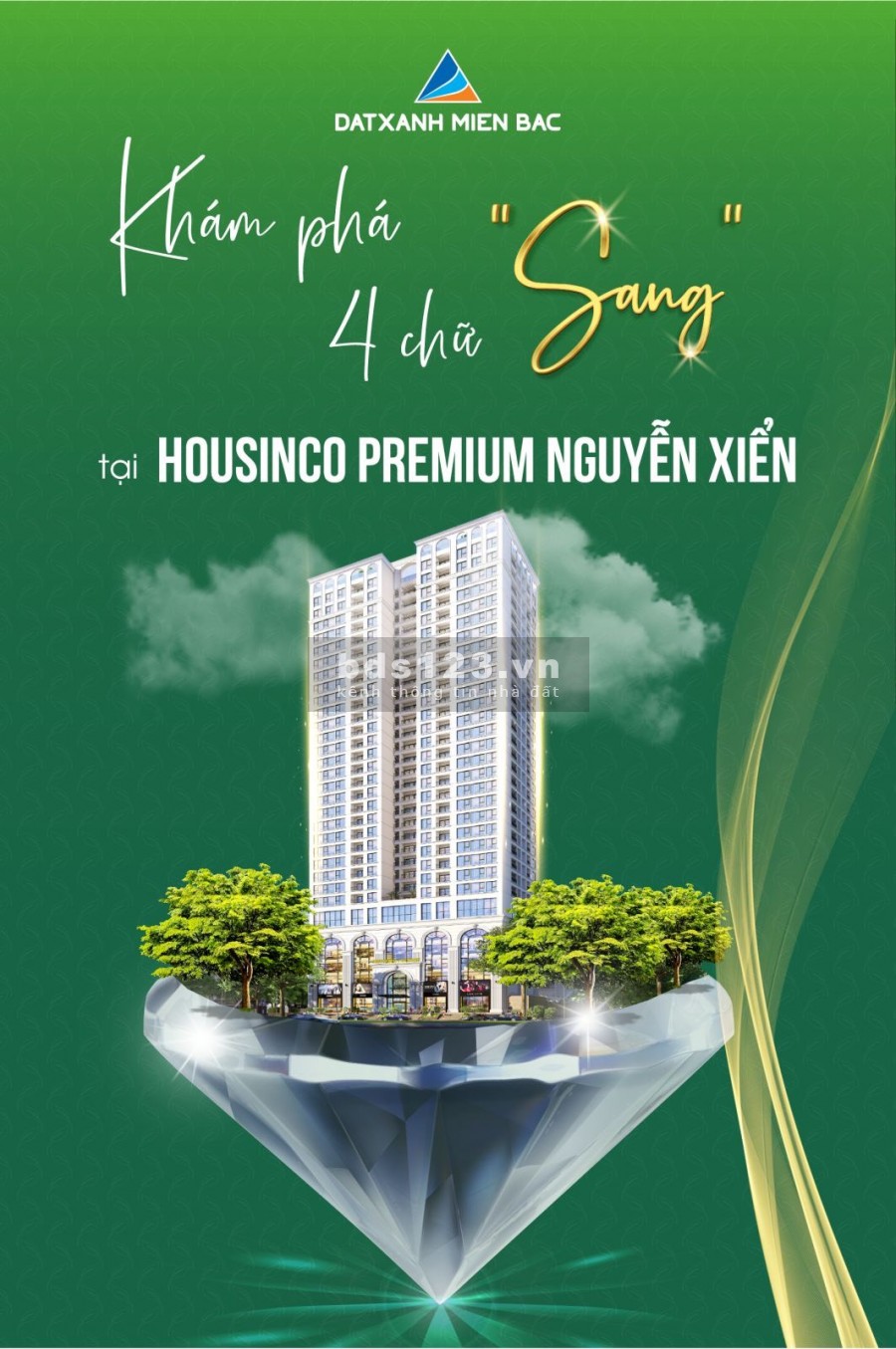Căn hộ 2-3pn Đông Nam cc Housinco Premium chiết khấu 5.5%, lh 0865892852