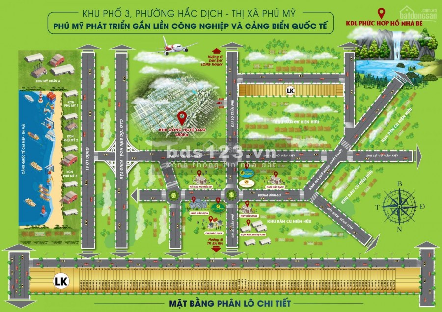 Sổ riêng có thổ cư từng nền, trung tâm Phú Mỹ, giữ chỗ…