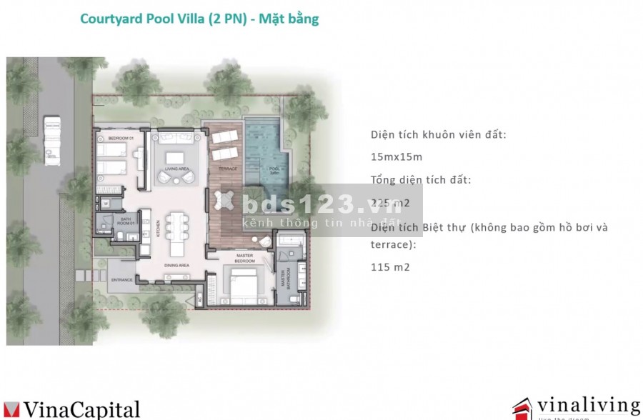 Bán biệt thự biển Maia resort Quy Nhơn của CDT Vinacapital giá chỉ từ 6,5 tỷ (gồm VAT)