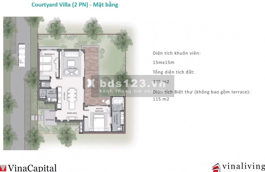 Bán biệt thự biển Maia resort Quy Nhơn của CDT Vinacapital giá chỉ từ 6,5 tỷ (gồm VAT)