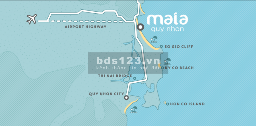 Bán biệt thự biển Maia resort Quy Nhơn của CDT Vinacapital giá chỉ từ 6,5 tỷ (gồm VAT)