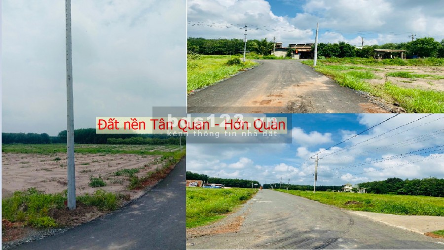 Khu dân cư Tân Quan điểm sáng BĐS cho các nhà đầu tư, ngân hàng hỗ trợ 50%