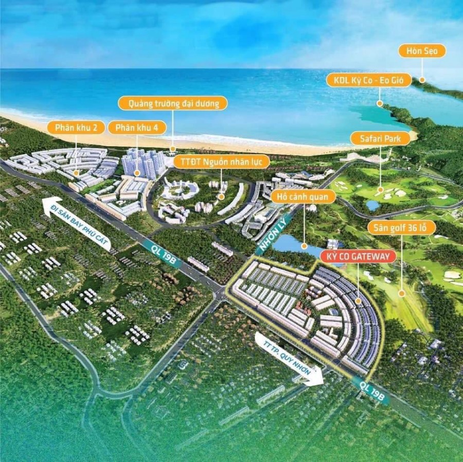 Dự án căn hộ tầm trung Takashi Ocean Suite cho nhà đầu tư tại Quy Nhơn, có sổ sẵn