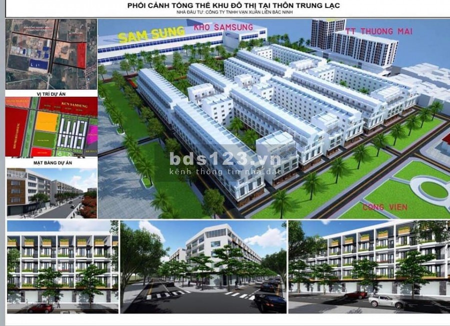 Bán lô dự án Vạn xuân Liên Yên Phong. Gía tốt nhất thị trường, đã có sổ
