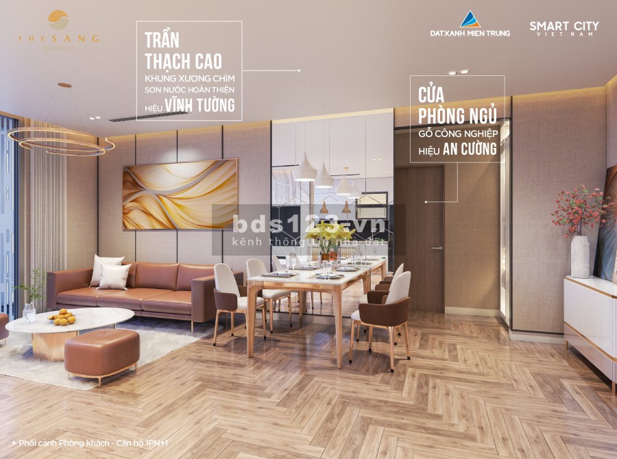 Căn hộ cao cấp The Sang Residence sở hữu vĩnh viễn đặt chỗ nhận ngay CK 1%