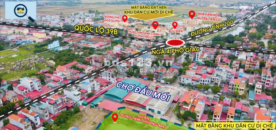 Chính chủ bán đất giá rẻ đất nền dị chế tiên lữ có 102, lh 0981695923