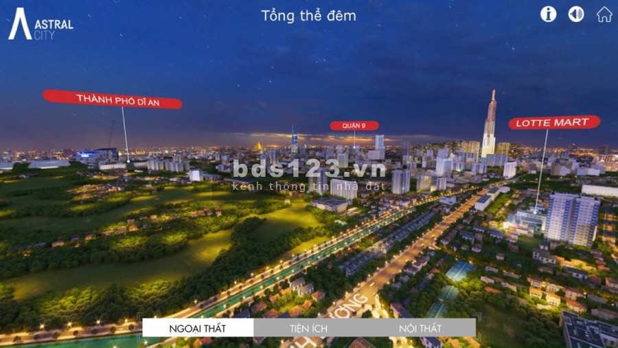 Giá gốc CĐT căn số 11 block The Gemini dự án AStral City mặt tiền Đại Lộ Bình Dương chỉ 2,5 tỷ