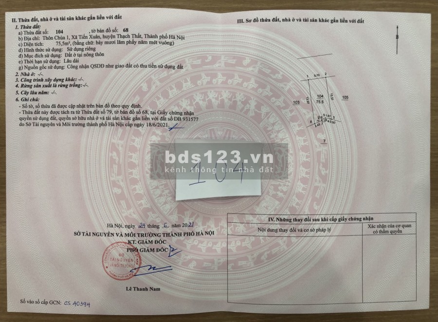 Bán 5 lô đất nền Bãi Dài vị trí đẹp suất ngoại giao, liên hệ 0833220396