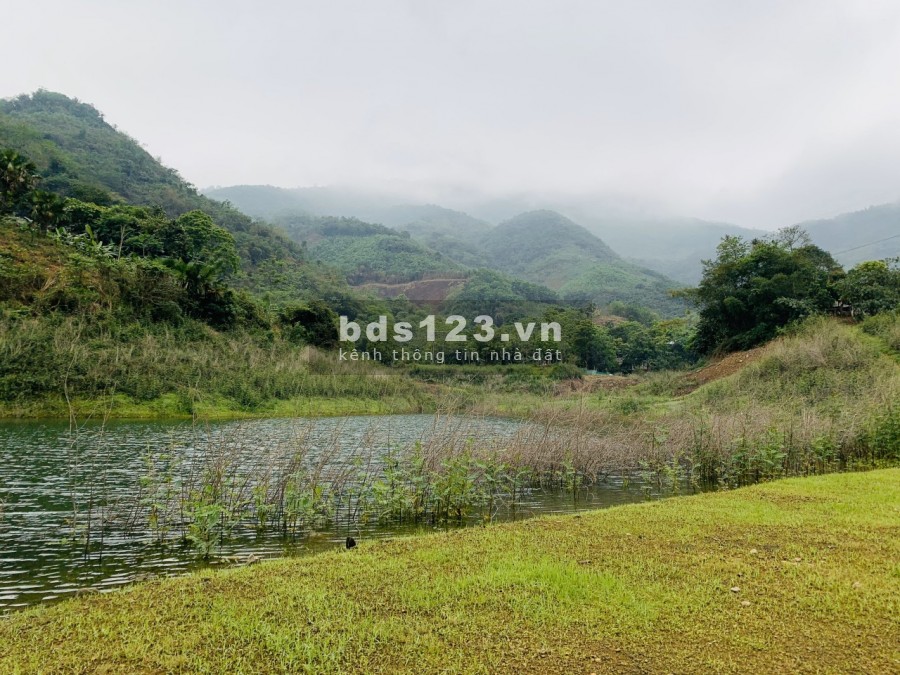 Bán đất diện tích sử dụng 1000m2 có 760m thổ cư bám hồ Đà Băc Hoà Bình