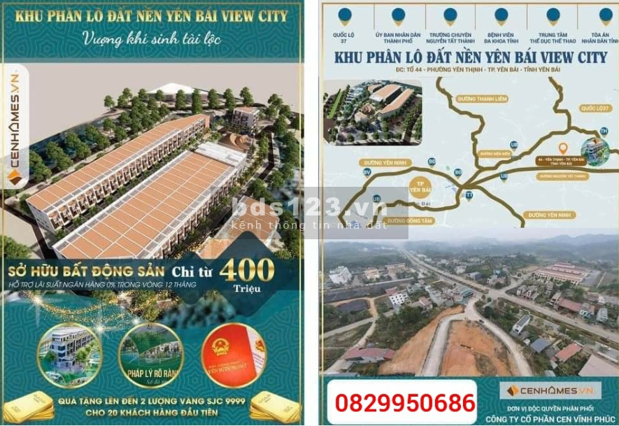 Cần bán đất nền phân lô diện tích 100m2 mt 5m mặt đường Nguyễn Tất Thành chỉ từ 450 triệu