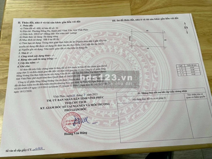Đất Nền Liền Kề View Hồ Đầm Vạc 300ha Giá Chỉ Từ 32 triệu/m2, lh 0835052453