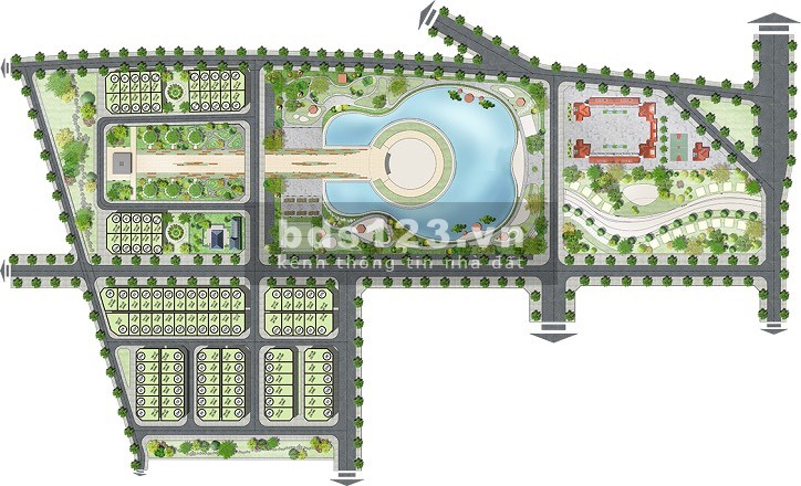Biệt thự Sol Lake Villa biệt thự nhà vườn giá siêu hot, 50tr/m2, diện tích 200m2, ck 8%