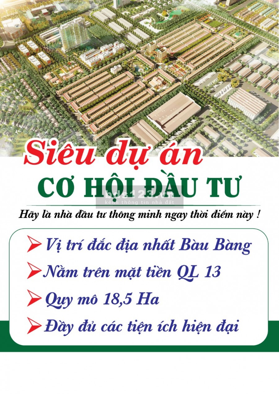 Bán gấp lô đất mt ql13 ngay thị trấn lai uyên sát khu công nghiệp 3200 hecta lh 0967068799