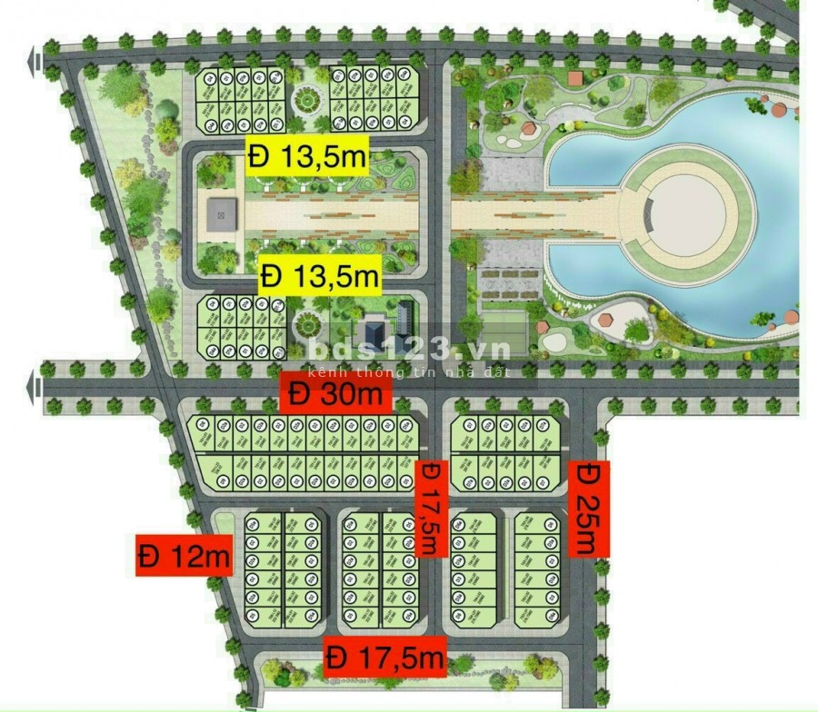 Biệt thự Sol Lake Villa biệt thự nhà vườn giá siêu hot, 50tr/m2, diện tích 200m2, ck 8%