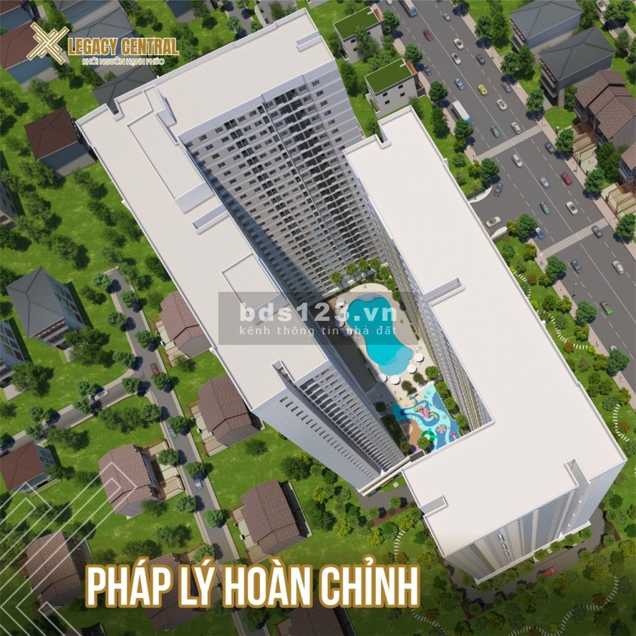 Căn hộ hoàn thiện tại TP Thuận An, Bình Dương, giá chỉ 900 triệu/căn